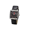 Gents Leather Strap Football Watch