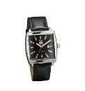 Gents Leather Strap Football Watch