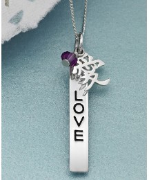 SterlingSilver Symbol Sentiments Pendant