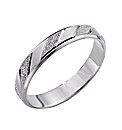 9 Carat Gold Detailed Wedding Ring
