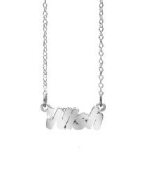 Sterling Silver Sentiment Necklace