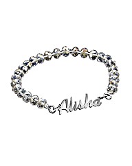Sterling Silver Personalised Bracelet