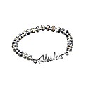 Sterling Silver Personalised Bracelet