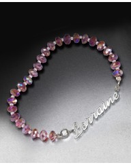 Sterling Silver Personalised Bracelet
