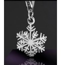 Sterling Silver Snowflake Charm