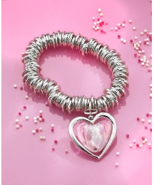 Heart Charm Bracelet
