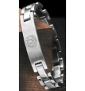 Stainless Steel Football Club Bracelet