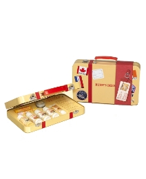 Burt's Bees Holiday Suitcase Tin
