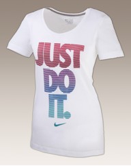 Nike Ladies Social Just Do It Tee