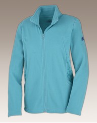 Body Star Ladies Polka Zip Fleece