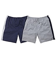 JACAMO PACK OF 2 LOUNGE SHORTS