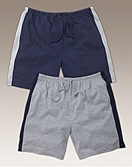 JACAMO PACK OF 2 LOUNGE SHORTS