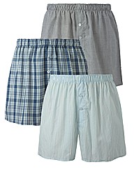 Jacamo Pack of 3 Woven Boxers