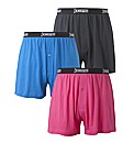 Jacamo Pack of 3 Loose Fit Knitted Boxer