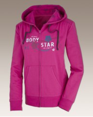 Body Star Fall Full Zip Hooded Top Reg