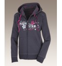 Body Star Full Zip Hooded Top Long