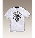 Loyalty and Faith Mens Emblem Tee Long