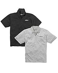 JCM Sports Pack of 2 Polos