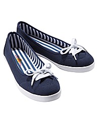Ladies Joe Browns Canvas Trainer EEE