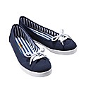 Ladies Joe Browns Canvas Trainer EEE