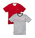 Slazenger Mens Pack of 2 T-Shirts