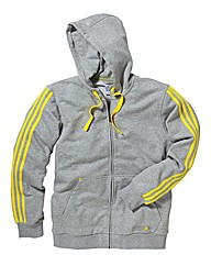 Adidas Mens Linea Hooded Top