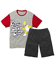 Simpsons PJ Short Set