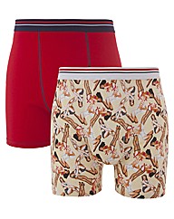 Pin Up Girl Pack of 2 Boxers