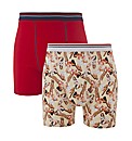 Pin Up Girl Pack of 2 Boxers