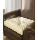 Faux Leather Booster Cushion