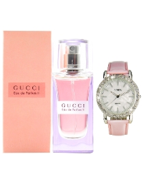 Gucci Pink 30ml EDP + FREE Watch