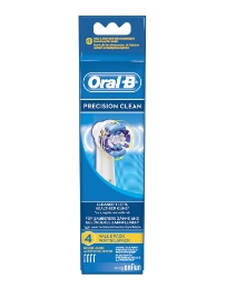 Oral B Precision Clean Brush Head 4 Pack