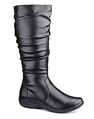 Cushion Walk High Leg Boots EEEEE Fit