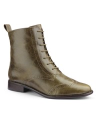 Emotion Lace Up Boots EEE Fit