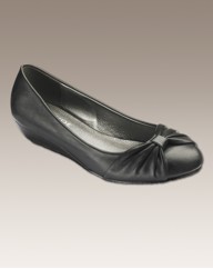 The Shoe Tailor Bow Ballerinas E Fit