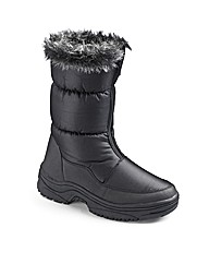 Snowdonia Ladies Zip Boots EEE Fit