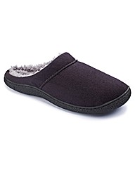 Isotoner Mens Suedette Clog Slippers