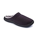 Isotoner Mens Suedette Clog Slippers