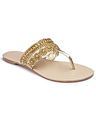 Joanna Hope Toe-Post Mules EEE Fit