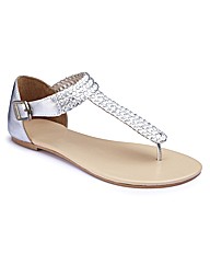 Joanna Hope Toe-Post Sandals EEE Fit