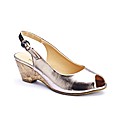 Top to Toe Slingback Shoes EEE Fit