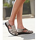 Cushion Walk Elasticated Shoes EEE Fit