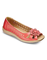 Cushion Walk Peep Toe Shoes E Fit