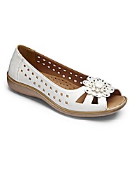 Cushion Walk Peep Toe Shoes E Fit