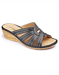 Cushion Walk Mule Sandals EEEEE Fit