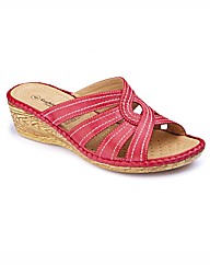 Cushion Walk Mule Sandals EEE Fit