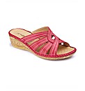 Cushion Walk Mule Sandals EEE Fit