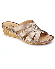 Cushion Walk Mule Sandals E Fit