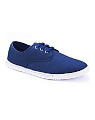 Southbay Mens Canvas Shoe Extra Wide Fit