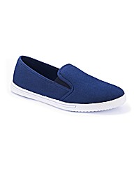 Southbay Mens Canvas Shoes Ex Wide Fit
